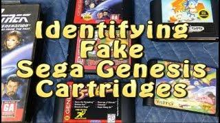 Identifying Fake Sega Genesis Cartridges
