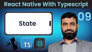 React Native with TypeScript in Urdu | State | Expo | #9