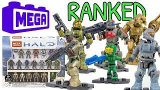 Halo Mega Construx 20th anniversary figure pack RANKED in descending order!