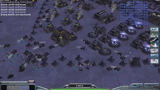 USA Laser - Command & Conquer Generals Zero Hour - 1 vs 7 HARD Gameplay