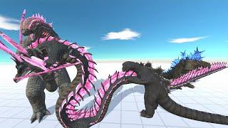 Evolved Supercharged Godzilla escape prison join Godzilla Minus One and Shows for Tiamat meal