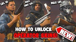 HOW to UNLOCK OPERATOR SKINS in CALL OF DUTY VANGUARD! UNLOCKING OPERATOR SKINS EASY IN COD VANGUARD