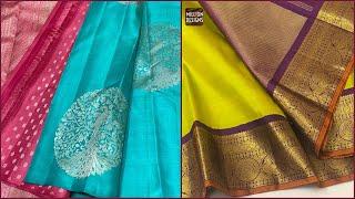 Traditional Kanjivaram Pure Handloom Silk Sarees | MILLION DESIGNS |