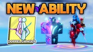 NEW DOPPEL GANGER ABILITY In Roblox Blade Ball