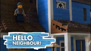 LEGO Мультфильм Hello Neighbor. Лего Мультфильм По Игре Привет Сосед 1