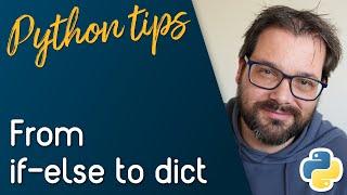 Use A Dictionary Instead Of If-Else Statements // Python Tips