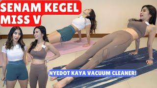 GHEA YOUBI MINTA AJARIN SENAM KEGEL SUPAYA MISS V RAPAT SAMA MARIA VANIA | FITNESS ROOM