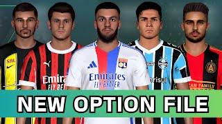 PES 2017 | New Option File 2024 - Summer Transfers (July 2024)