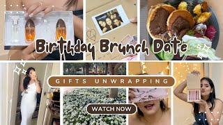 Birthday Vlog Part 2: Unwrapping Gifts & Brunch Date with the Girls! 