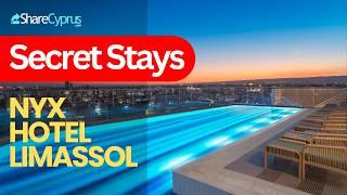 NYX HOTEL Limassol Cyprus. FULL REVIEW & TOUR