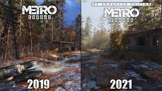 Metro Exodus (2019) vs Metro Exodus Enhanced Edition (2021) | Graphics/Performance Comparison