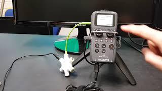 Setting up a Zoom H5 Recorder with Lavalier Microphones