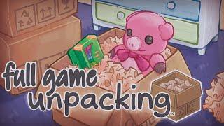 Unpacking - Full Game Walkthrough (Ending) (No Commentary)