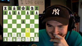 Schlatt loses a chess game in 2 moves