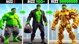 Upgrading Hulk To RIZZ HULK In GTA 5!