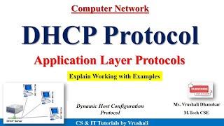 CN 33 : DHCP Protocol | Working with Example | Application Layer