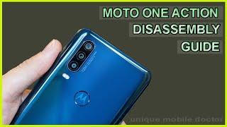 Moto One Action Xt2013 Disassembly Guide video||How To Disassemble Motorola One Action||