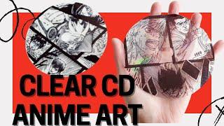 CLEAR CD ANIME ART / DIY / DECOR / ART AND CHILL