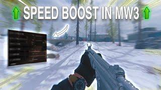 HOW TO SPEED BOOST IN MW3 FOR FASTER MOVEMENT (BEST MOVEMENT MECHANIC SO FAR!!) | COD: MW3