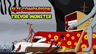 All Trevor Monsters Size Comparison | Monster Animation