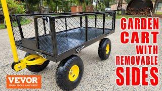 VEVOR GARDEN CART // This works brilliantly!