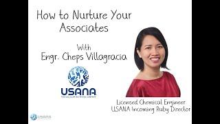 Usana Journeys: How to Nuture Your Associates (Featuring Mentor Cheps Perez-Villagracia)