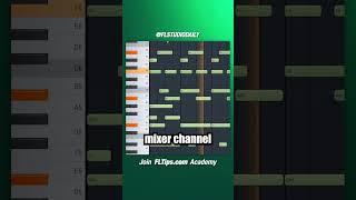 Reverse Melody Effect | FL Studio Tutorial #shorts