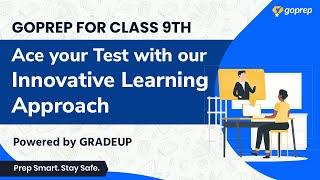 Goprep: Live Online Coaching for Class 9th | All the Academic Subjects of Class 9th Students