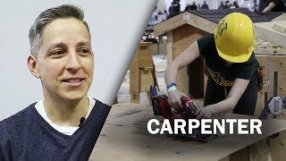 Job Talks - Carpenter - Jules Discusses Why Carpentry is Like a Puzzle