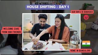 Day 1 - Welcome to our new house! | House shifting #hindivlog #bangalore #tibetanvlogger