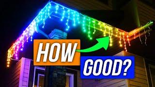 Exploring and Installing The Govee Icicle Lights (Setup too!)