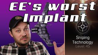 I hate this implant... it could have been awesome! Sniping Technology Implant Deep Dive | Eve Echoes