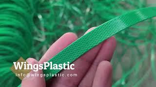 Recycled PET Strapping Band Production Line PET Bottle Flake Polyester Strap Making Machine