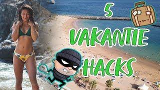 5 BESTE VAKANTIE HACKS || Niet stelen, water achter de douane & meer!