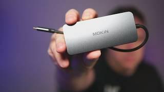 MOKiN 9 in 1 USB C to HDMI Adapter with 100W Pd Charging - MacBook Pro/Air