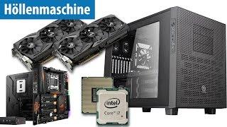 Höllenmaschine UVR - Zusammenbau Teil 1 - CPU, GPU, RAM | deutsch / german