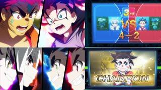 ALL END SEASONS OF BEYBLADE BURST ! ( Season 1 to Season 6 )