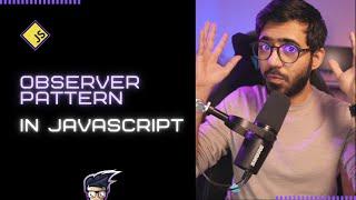 Observer Pattern in JavaScript