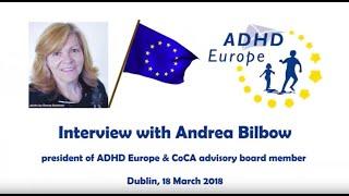 CoCA project / Interview with Andrea Bilbow (OBE), president of ADHD Europe