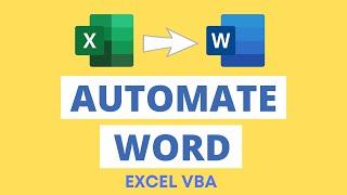 Automate Word Document from Excel Using VBA