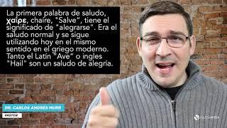 El Ave María  “Dios te salve, María, llena eres de gracia"- Dr. Carlos Andrés Murr