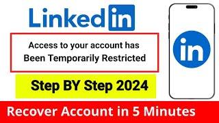 Access To Your Account Has Been Temporarily Restricted in linkedin | How to Recover Linkedin Account