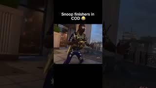 These Snoop Dogg finishers in COD are perfect  (soupsilly_/TW) #shorts