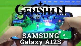 Genshin Impact on SAMSUNG Galaxy A12S – Gameplay