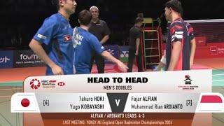 Fajar/ Rian vs Hoki/ Kobayashi | MD Finals Japan Master 2024