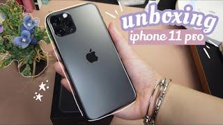 unboxing iphone 11 pro (2020) 