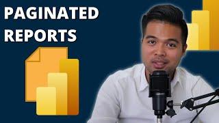 QUICKSTART GUIDE to PAGINATED REPORTS in Power BI // Beginners Guide to Power BI