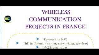 WIRELESS COMMUNICATION PROJECTS IN FRANCE