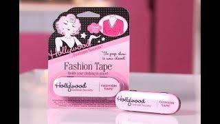 How to apply Fashion Tape Hollywood Fashion Secrets Secret No. 1