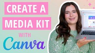 How To Make an Influencer Media Kit (FULL Tutorial in Canva) 